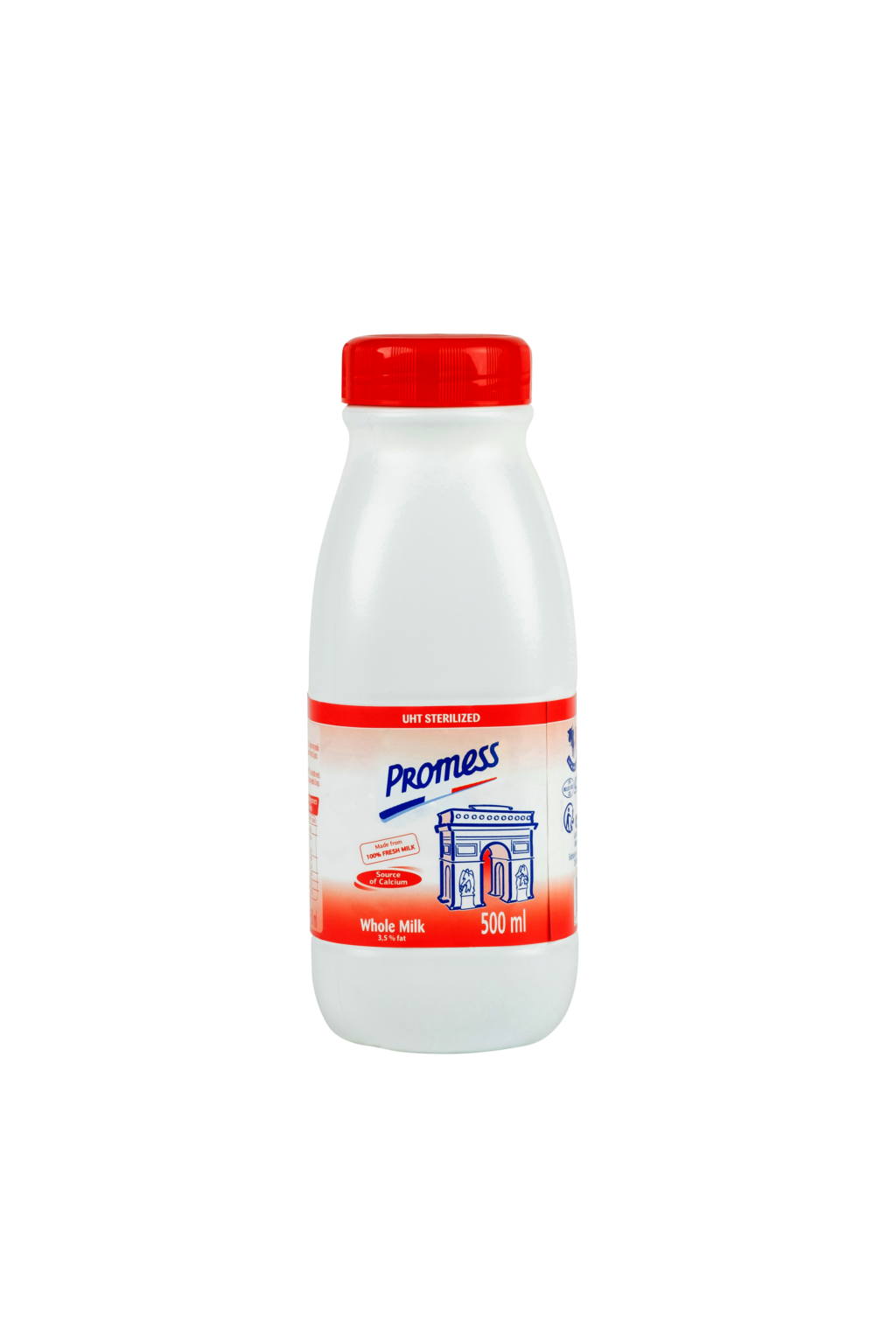 Whole milk bottle 500ml – Groupe Lact'Union